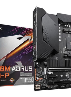 技嘉B550M AORUS PRO-P AM4台式机电脑主板支持5600G 5950xcpu