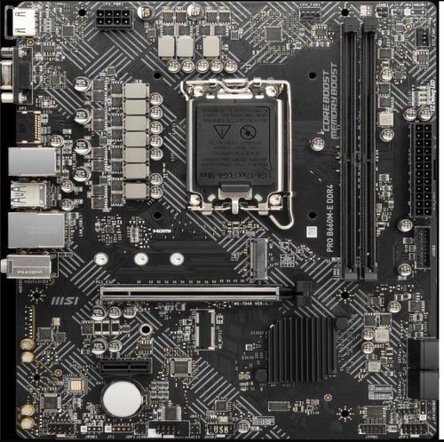 微星B660M-EDDR4支持12代cpu