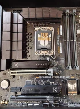 华硕B760M-PLUS WIFI D5内存重炮手1700主板支持12/13/14代cpu