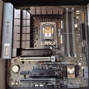 华硕B760M-PLUS WIFI D5内存重炮手1700主板支持12/13/14代cpu