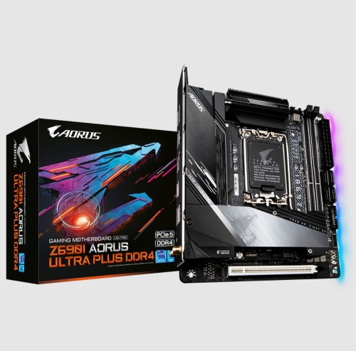 技嘉z690i aorus ultra plus ddr4内存主板支持12/13/14代cpu