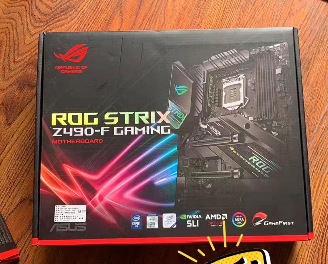 华硕ROG STRIX Z490-F GAMING1200针主板支持i710700i910900kfxpu 电脑硬件/显示器/电脑周边 主板 原图主图