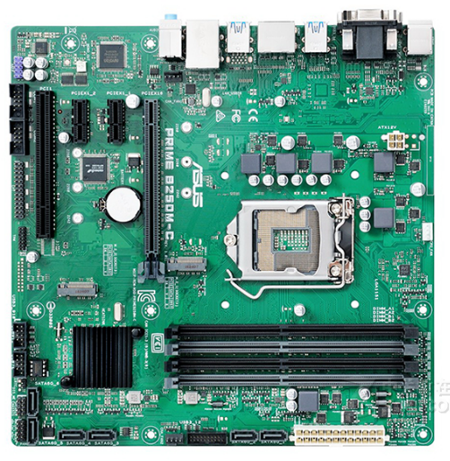华硕prime b250m-c/csm主板1151支持i56400t65006600i767007700k