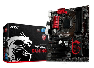 微星Z97 GAMING主板1150针支持i34130i54460i747704790kcpu G43