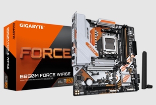 技嘉b850m force wifi6e战鹰主板am5支持7800x3d 9700x 9950xcpu