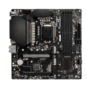 微星Z490M-S01 1200 d4内存主板支持10600 10700 11900kcpu处理器
