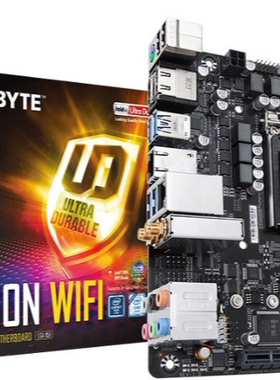 技嘉B360N WIFI主板1151针ITX支持i38100i58500i787009900kcpu