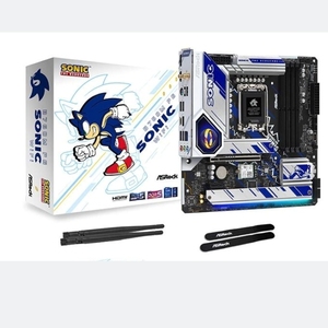 华擎B760M PG SONIC WiFi1700台式机主板支持i914900KF12/13/14代