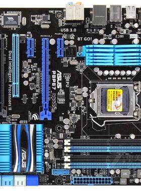 华硕P8P67主板1155针支持i3220i53470i73770k8SATA硬盘接口
