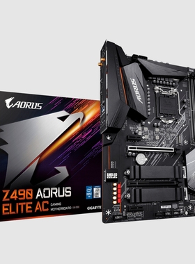 技嘉z490 aorus elite ac小雕主板1200支持10700 11900kfcpu