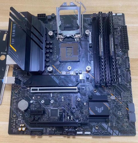 华硕B560M-E支持11代cpu4代内存