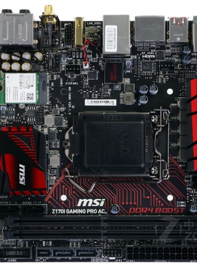 微星Z170I GAMING PRO AC主板1151itx支持i56600ki76700 7700kcpu