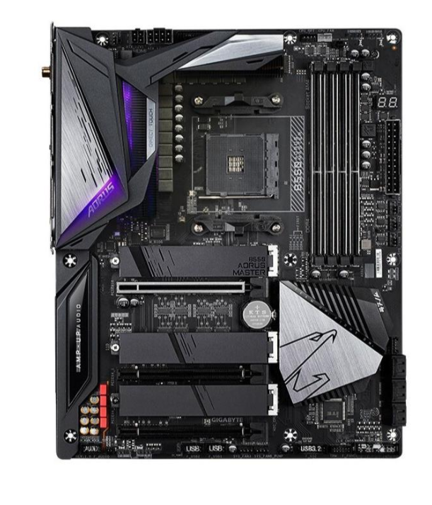 技嘉B550AORUSMASTER支持5代