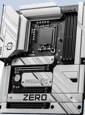 微星Z790 project zero d5内存背插主板1700针支持12/13/14代cpu
