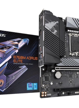 技嘉B760M AORUS ELITE D5内存1700小雕主板支持12/13/14代cpu