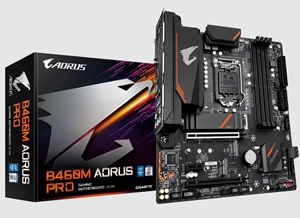 技嘉B460M AORUS PRO1200小雕主板支持10600 10700 10900KFcpu