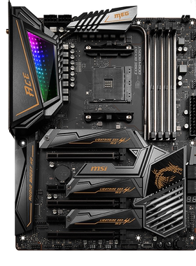 微星MEG X570 ACE主板AMD4 锐龙 3600X/3800X/5950Xcpu台式机主板