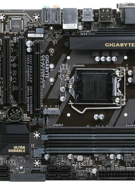 技嘉b250m d3h主板1151针支持i56400t6600i767007700kcpu处理器