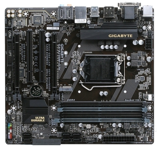 技嘉b250m d3h主板1151针支持i56400t6600i767007700kcpu处理器