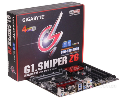 技嘉 G1.Sniper Z6主板1150针z97支持4150 4570 4790kcpu处理器