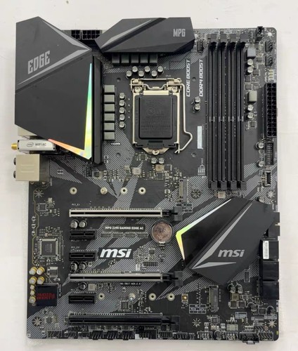 微星MPG Z390 GAMING EDGE AC刀锋主板1151支持8700 9900kfcpu
