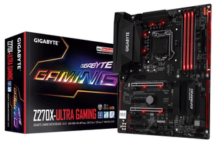 技嘉Z270X-Ultra Gaming主板1151针支持i565006600i767007700kcpu