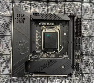 微星MEG UNIFY1200针主板支持10代11代cpu主板带雷电接口 Z590I