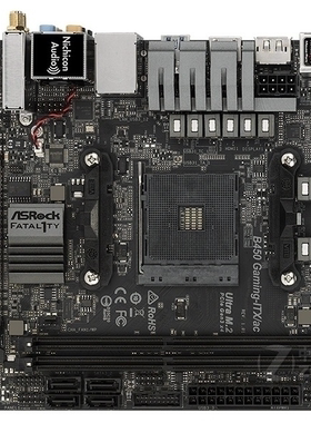 华擎B450 Gaming-ITX/ac台式机am4主板3600x 3700 5950x带argb口