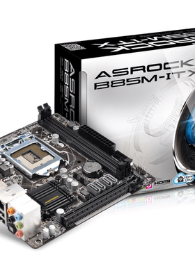 ASROCK/华擎科技B85M-ITX1150针主板支持4130 4150 4770 4790kcpu