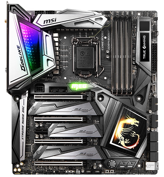 微星meg z390 godlike超神主板1151支持i39100fi58600i787009900k