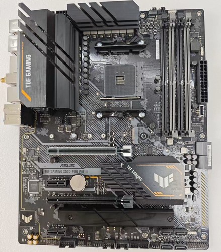 华硕x570 pro wifi ii主板am4支持1700 2600 5600 5950xcpu处理器