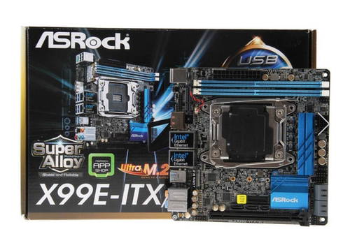 华擎X99E-ITX/ac支持e5v3v4cpu