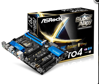 华擎z97 pro4主板1150针支持4460 4570 4790k 1230v3cpu处理器