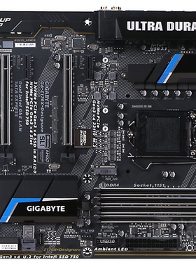 技嘉Z170X-Designare设计师主板1151支持i37300i57400i77700雷电3