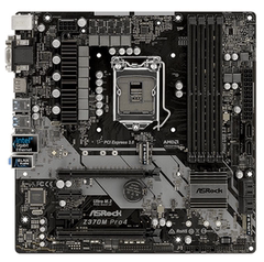 华擎Z370M Pro4主板1151针支持i38350i58600i787009900kcpu处理器