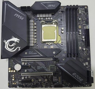 微星Z490M GAMING EDGE WIFI主板1200支持10700 11900kfcpu处理器