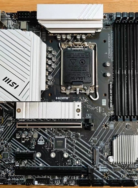 微星b760m-a wifi ddr4 ii主板1700针支持12/13/14代cpu处理器