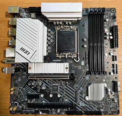 微星b760m-a wifi ddr4 ii主板1700针支持12/13/14代cpu处理器