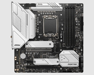 微星b660m mortar max wifi d4迫击炮主板1700支持12/13/14代CPU