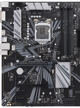 华硕PRIME Z370-P II主板1151支持i39100fi58600i787009900kcpu