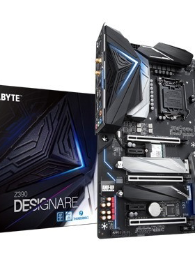 技嘉Z390 DESIGNARE设计师主板1151针支持8700 9700 9900kfcpu