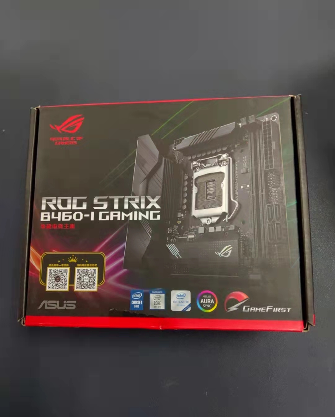 华硕ROG STRIX B460-I GAMING1200主板支持i7 10700i9 10900KFcpu