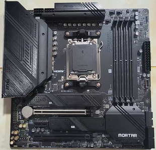 微星B650M MORTAR迫击炮主板am5支持7800x3d 9700x 9950xcpu