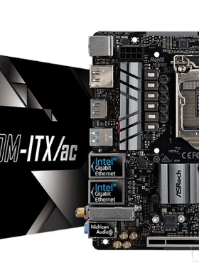 华擎z390m-itx/ac1151针支持主板