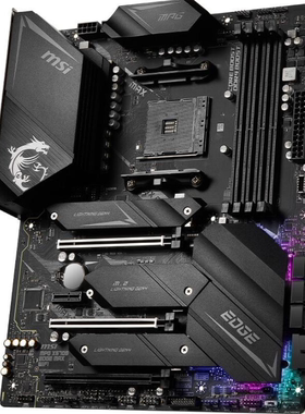 微星MPG X570S EDGE MAX WIFI刀锋主板AMD4锐龙2700X/3800X/5950x