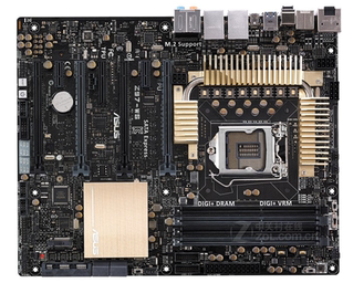 华硕 WS1150主板支持g3220i34130i54460i747704790kcpu处理器 Z97