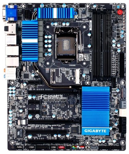 技嘉Z77X-UD5H主板1155针支持2120 2700 3570 3770kcpu处理器
