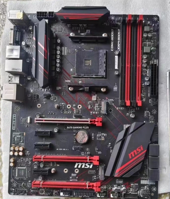 微星x470 gaming plus主板am4支持1700 3600 4560 5950xcpu处理器