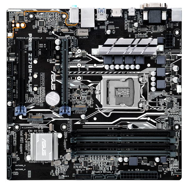 华硕PRIME Z270M-PLUS主板1151支持i5640065006600i767007700k