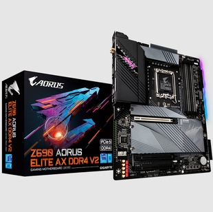 elite ddr4 v2主板1700针支持12 14代cpu 技嘉Z690 aorus